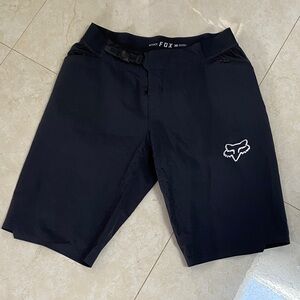 Men’s Black Attack FOX Mountain Bike Shorts 36 Perfect!